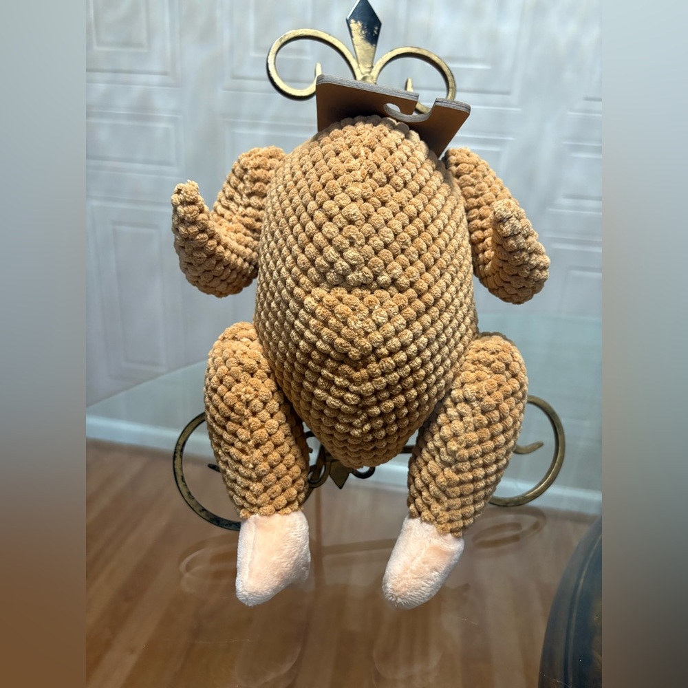 Pally paws Brand New Turkey Dog Toy With Squeaker 10.5”
